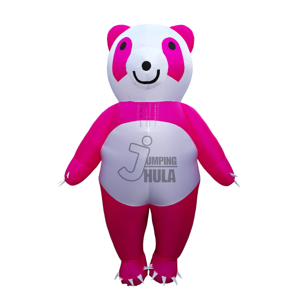 Pink Panda Walking Inflatable