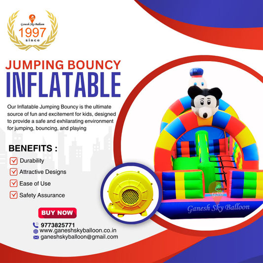 Inflatable Slide Bouncy in Delhi