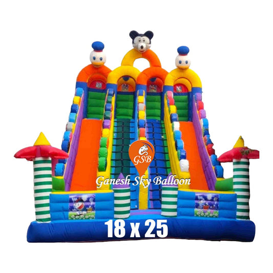 18x25 Feet Slide Inflatable Big Bouncy