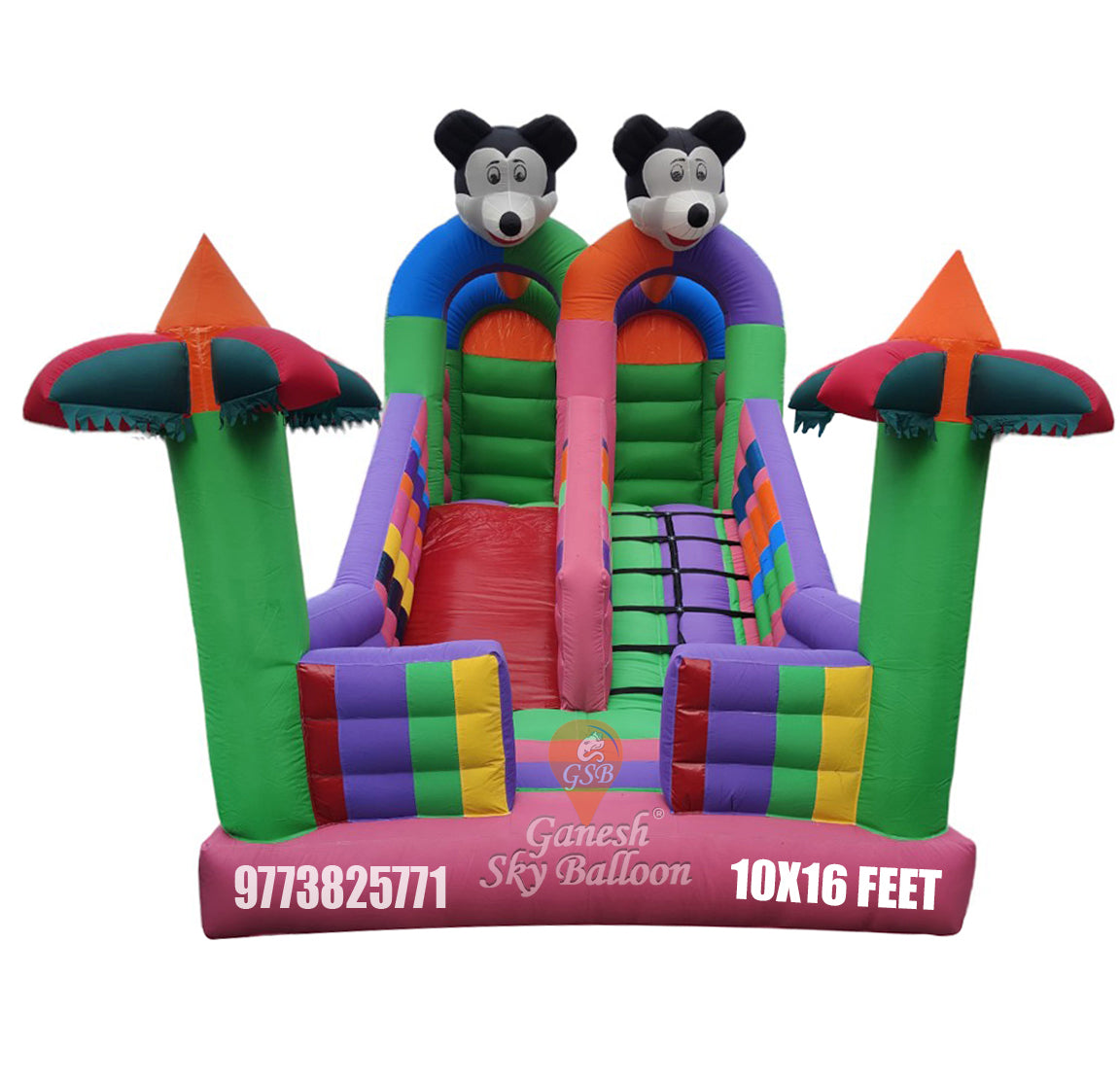 10x16 Feet Slide Bouncy